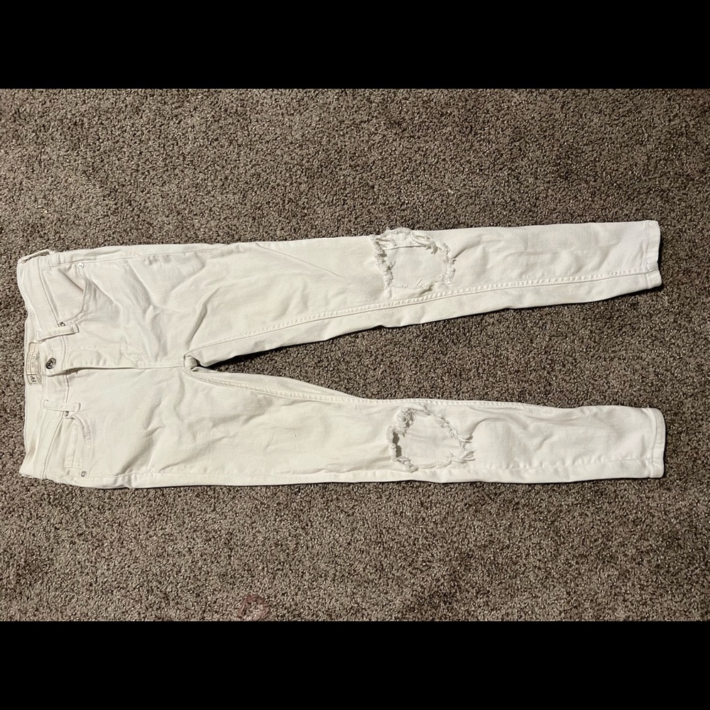 Free People Ripped Skinny Jeans